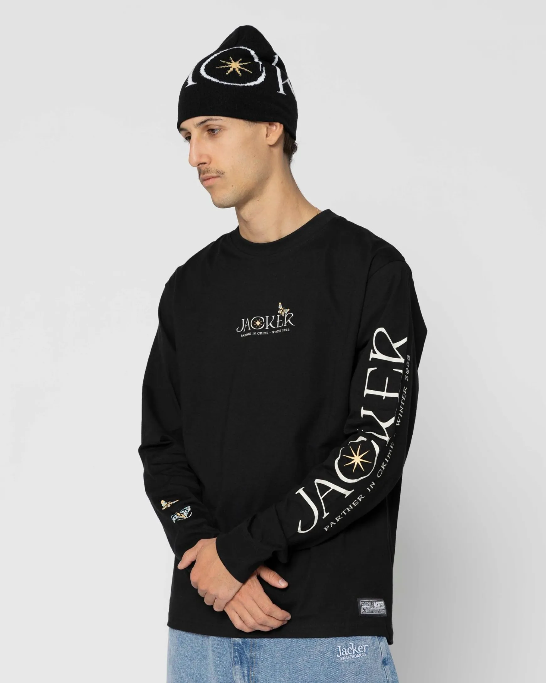 Jacker Paradise-Long Sleeves-Black
