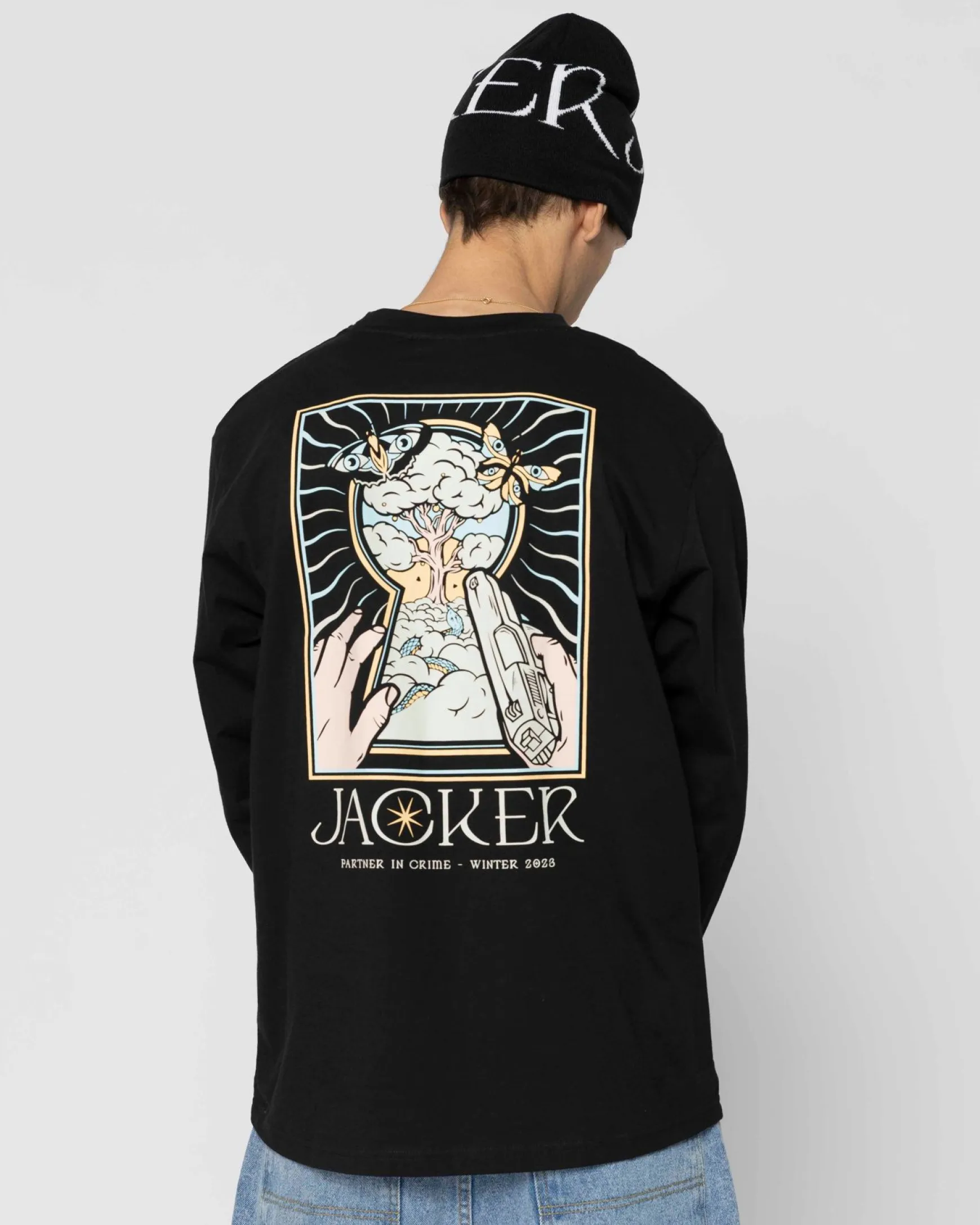 Jacker Paradise-Long Sleeves-Black