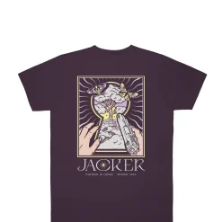 Jacker Paradise-T-Shirt-Purple