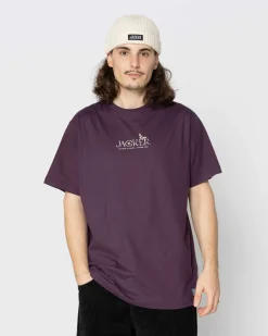 Jacker Paradise-T-Shirt-Purple