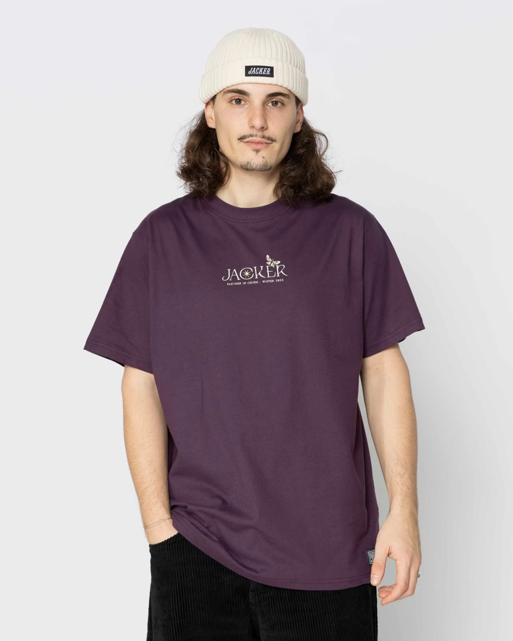 Jacker Paradise-T-Shirt-Purple