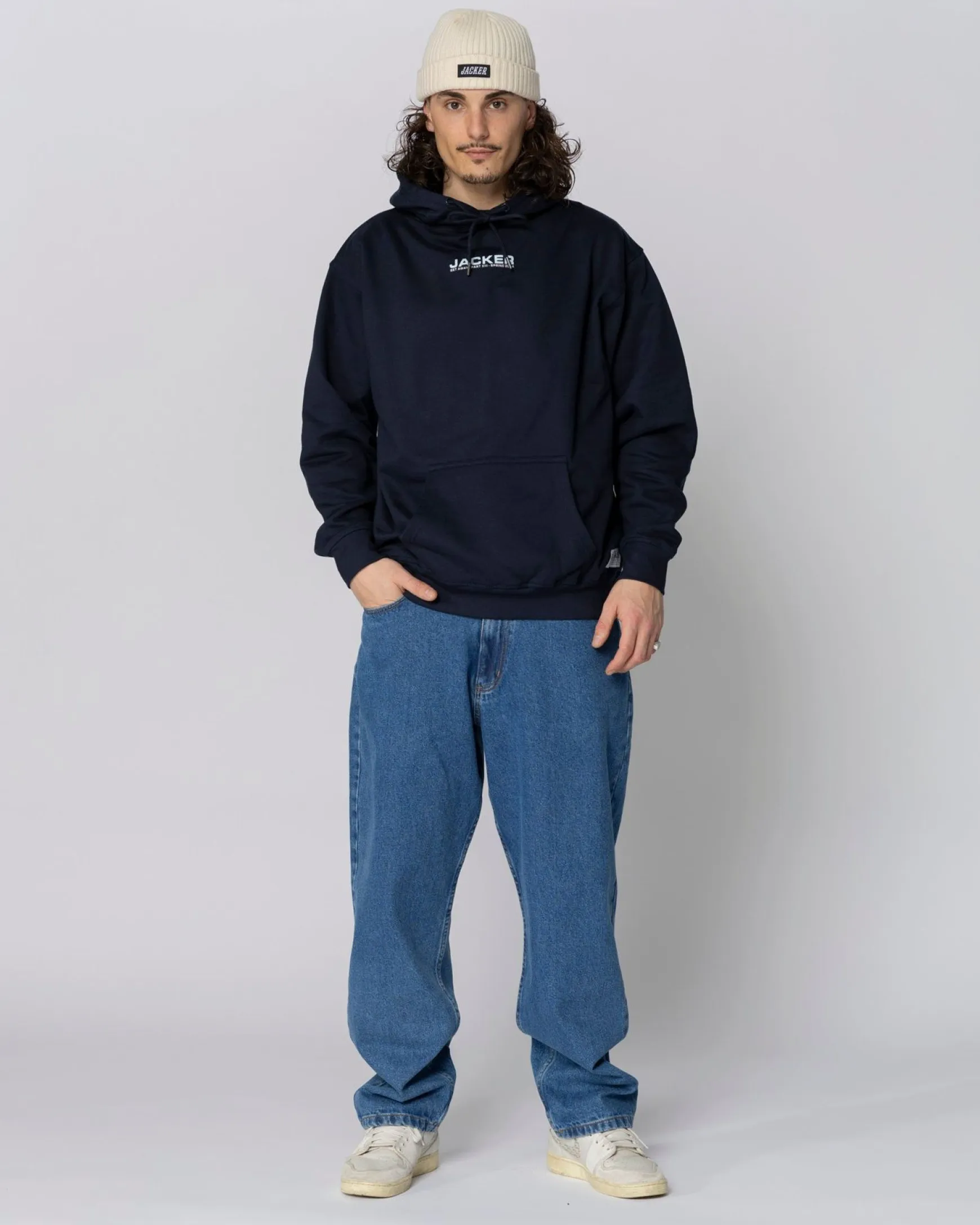 Jacker Passio Garo Hoodie-Navy