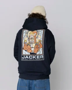 Jacker Passio Garo Hoodie-Navy