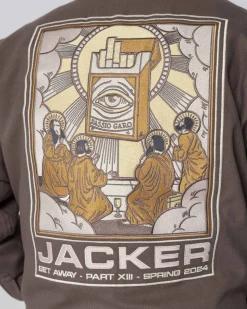 Jacker Passio Garo Jacket-Taupe
