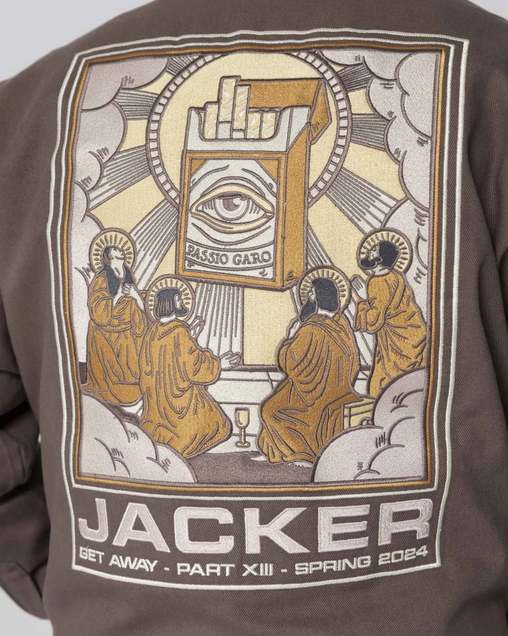 Jacker Passio Garo Jacket-Taupe