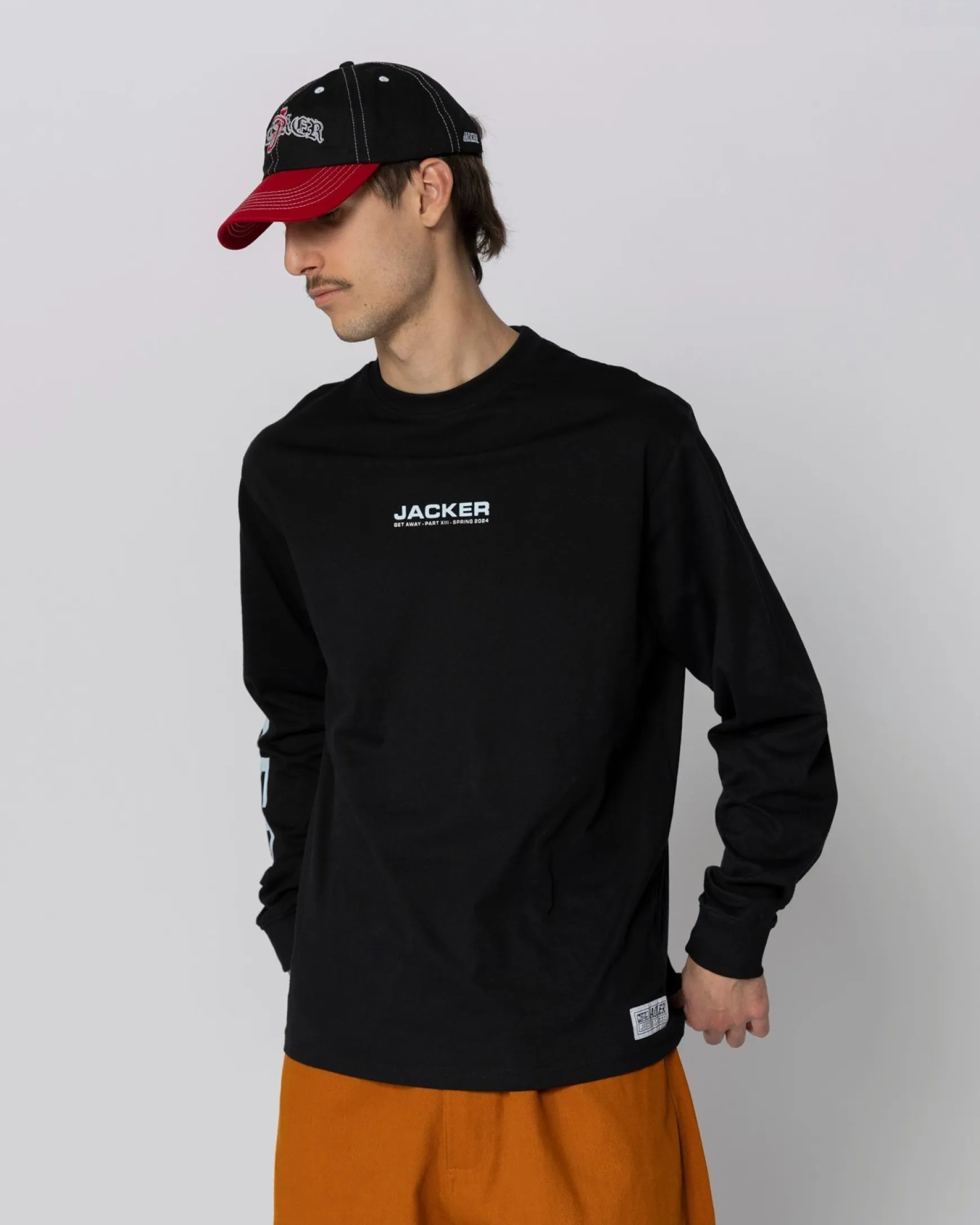 Jacker Passio Garo Long Sleeves-Black