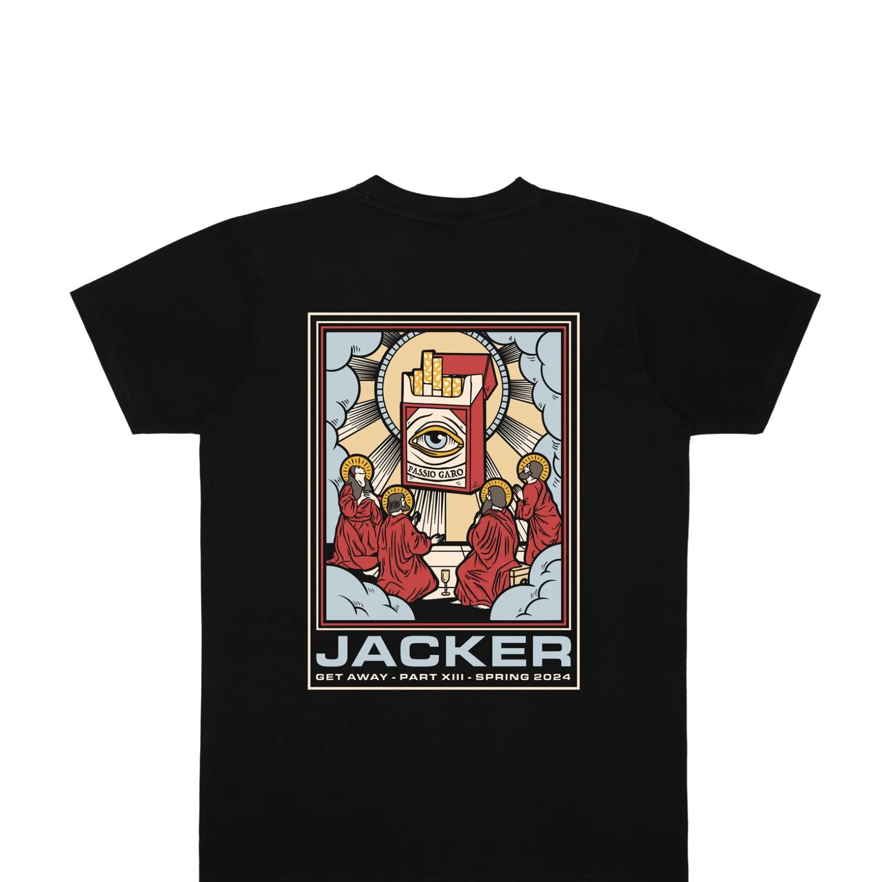 Jacker Passio Garo T-Shirt-Black