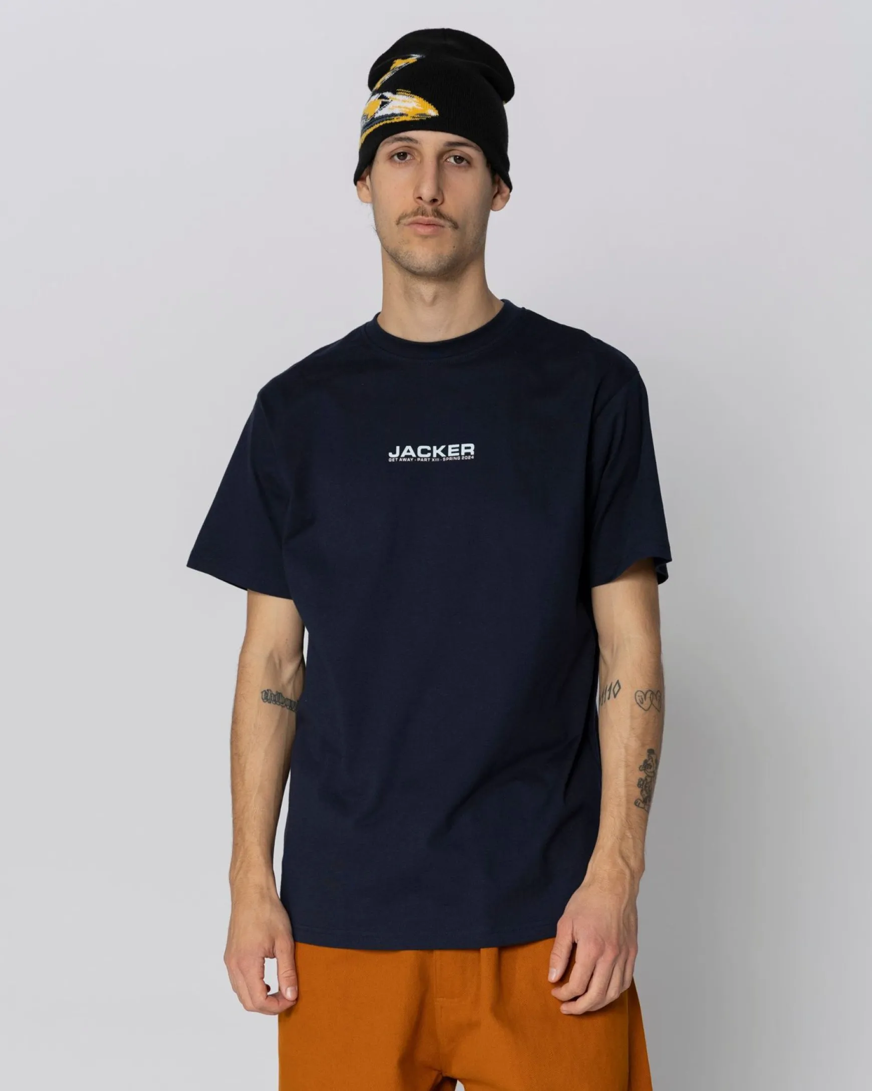 Jacker Passio Garo T-Shirt-Navy