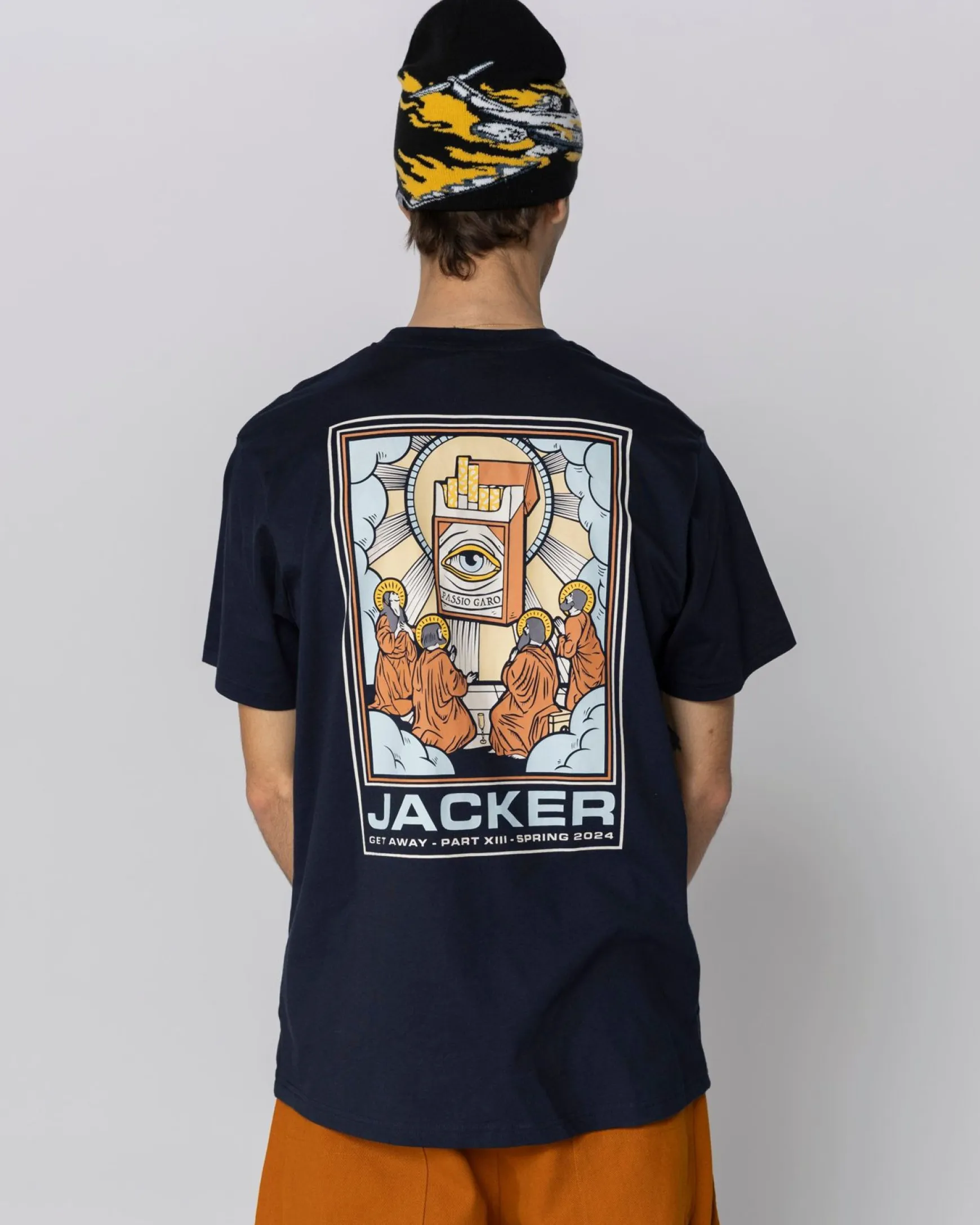 Jacker Passio Garo T-Shirt-Navy