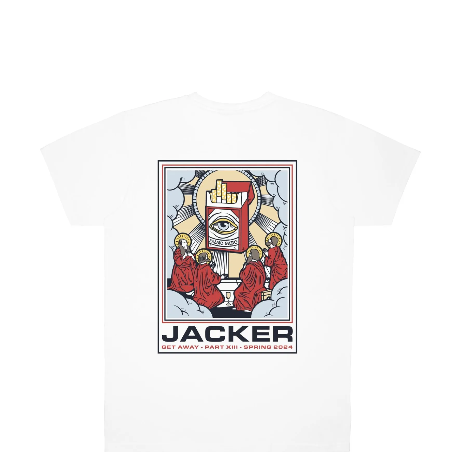 Jacker Passio Garo T-Shirt-White