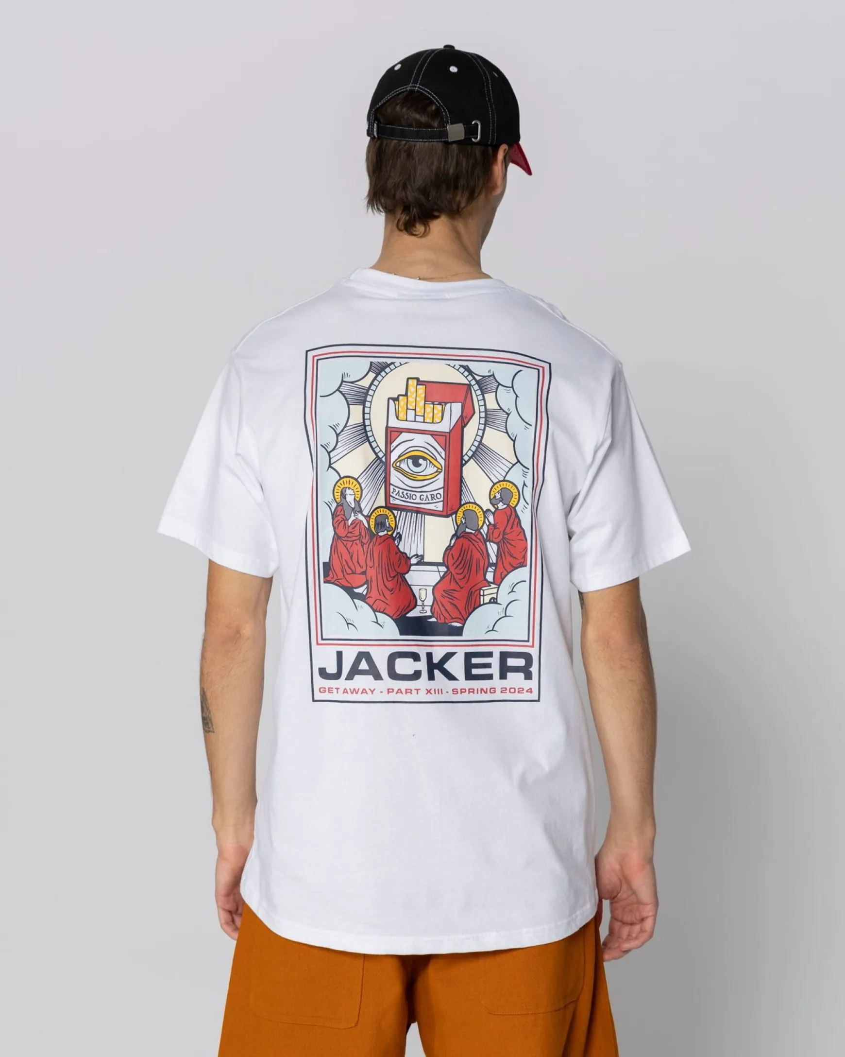 Jacker Passio Garo T-Shirt-White