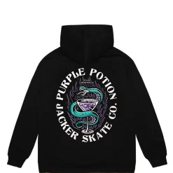 Jacker Purple Potion-Hoodie-Black