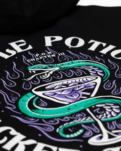 Jacker Purple Potion-Hoodie-Black