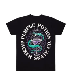 Jacker Purple Potion-T-Shirt-Black