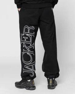 Jacker Select Contrast-Sweatpant-Black
