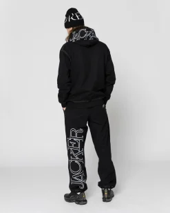 Jacker Select Contrast-Sweatpant-Black