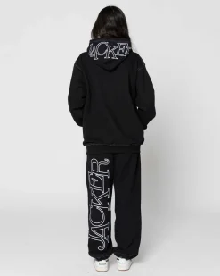 Jacker Select Contrast-Sweatpant-Black