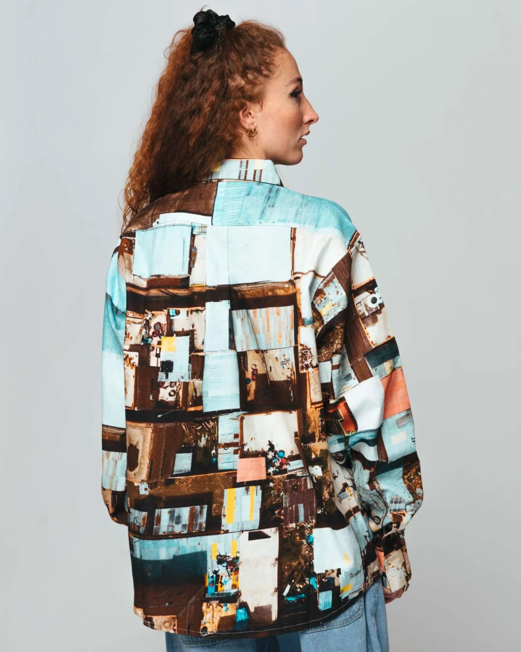 Jacker Slum-Chemise-Multi