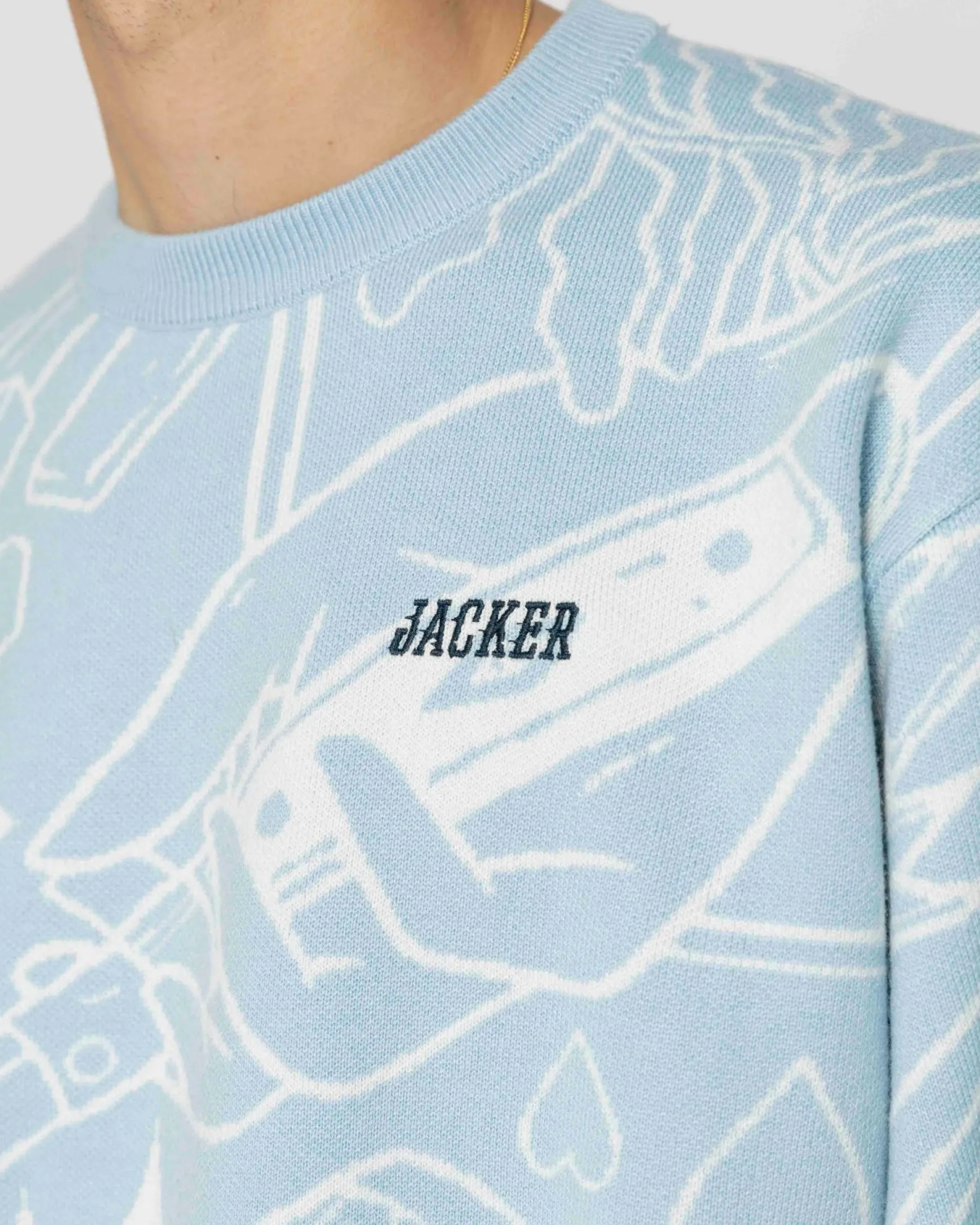 Jacker Soulmate-Knit-Blue
