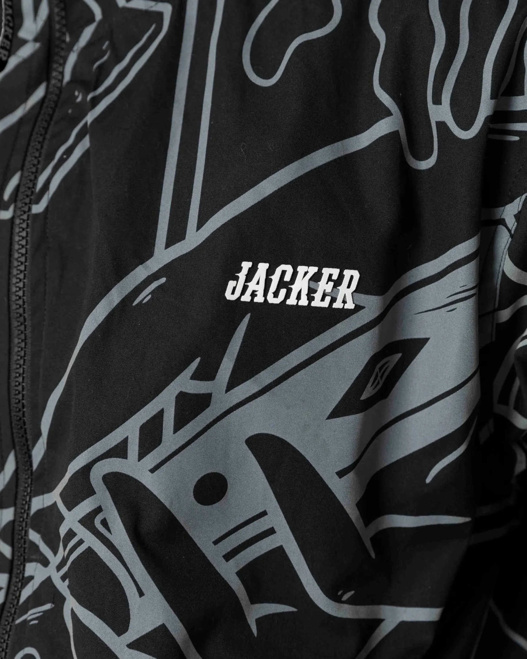 Jacker Soulmate-Reflective Jacket-Black