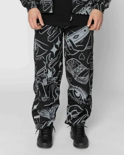 Jacker Soulmate-Reflective Pant-Black