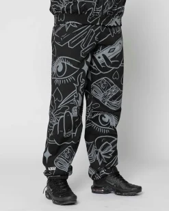 Jacker Soulmate-Reflective Pant-Black