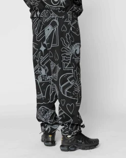 Jacker Soulmate-Reflective Pant-Black