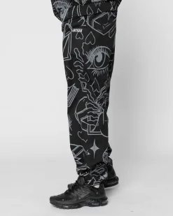 Jacker Soulmate-Reflective Pant-Black