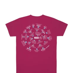 Jacker Spiral Game-T-Shirt-Fushia