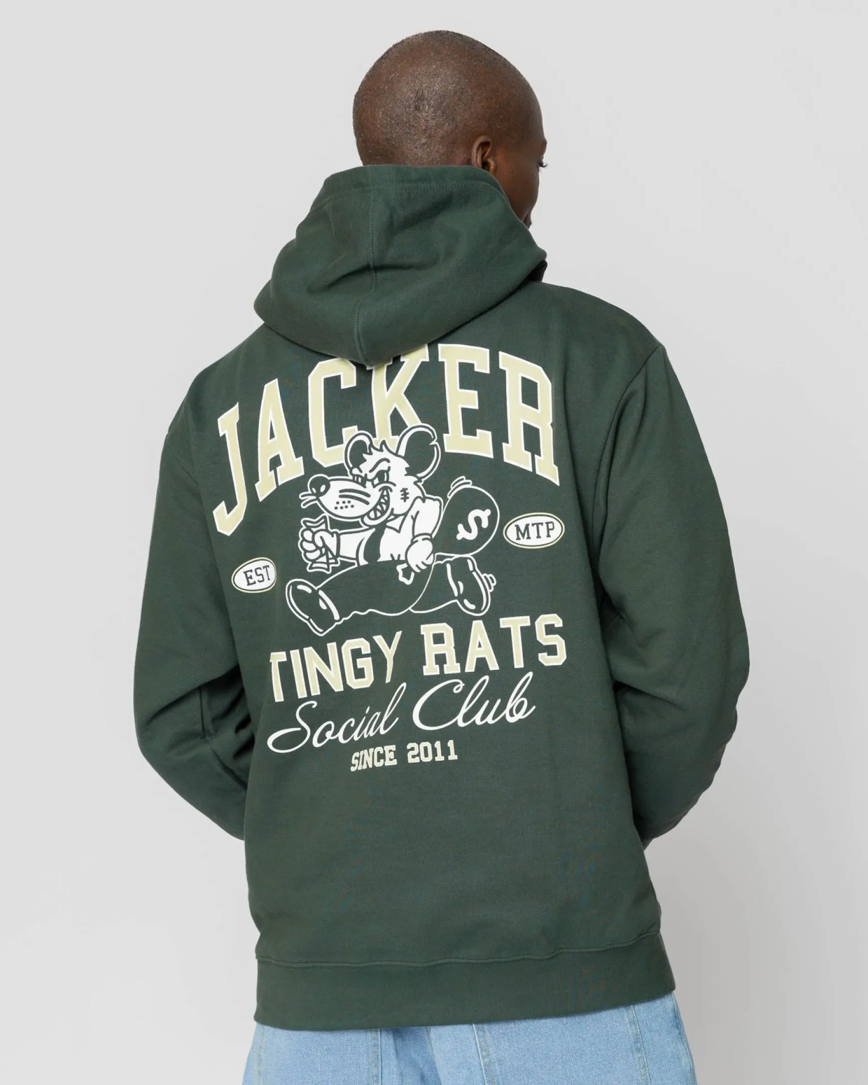Jacker Stingy-Hoodie-Green