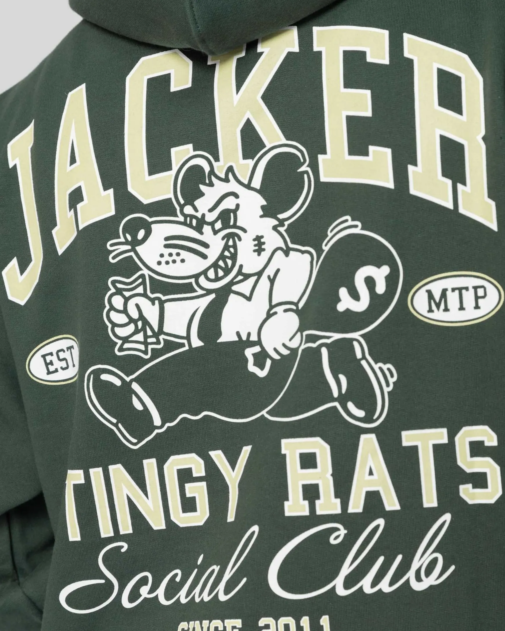 Jacker Stingy-Hoodie-Green