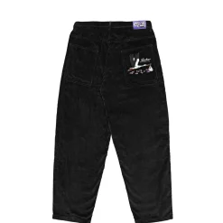 Jacker Stork Corduroy-Baggy Pant-Black