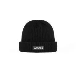 Jacker Team Logo-Short Beanie-Black