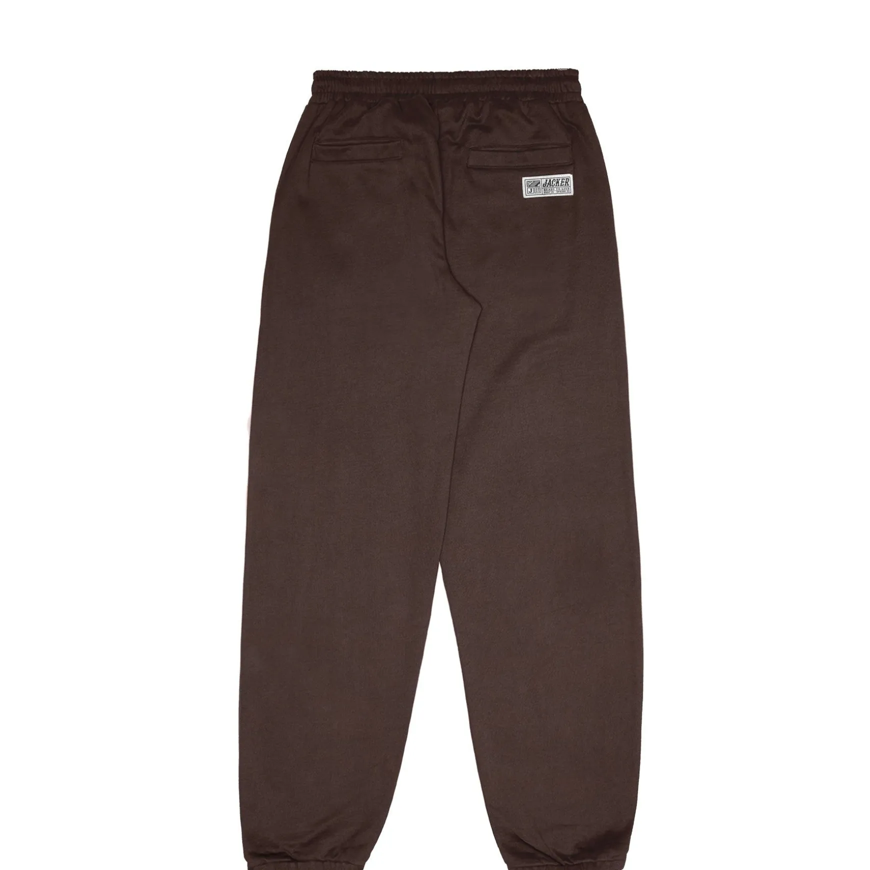 Jacker Team Logo-Sweatpant-Brown