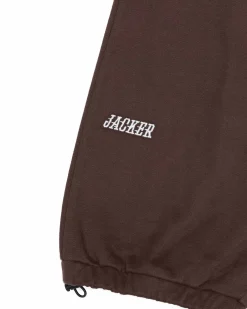 Jacker Team Logo-Sweatpant-Brown