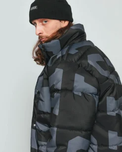 Jacker Team Puffer-Jacket Seaqual®-Black