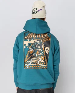 Jacker Therapy Hoodie-Blue