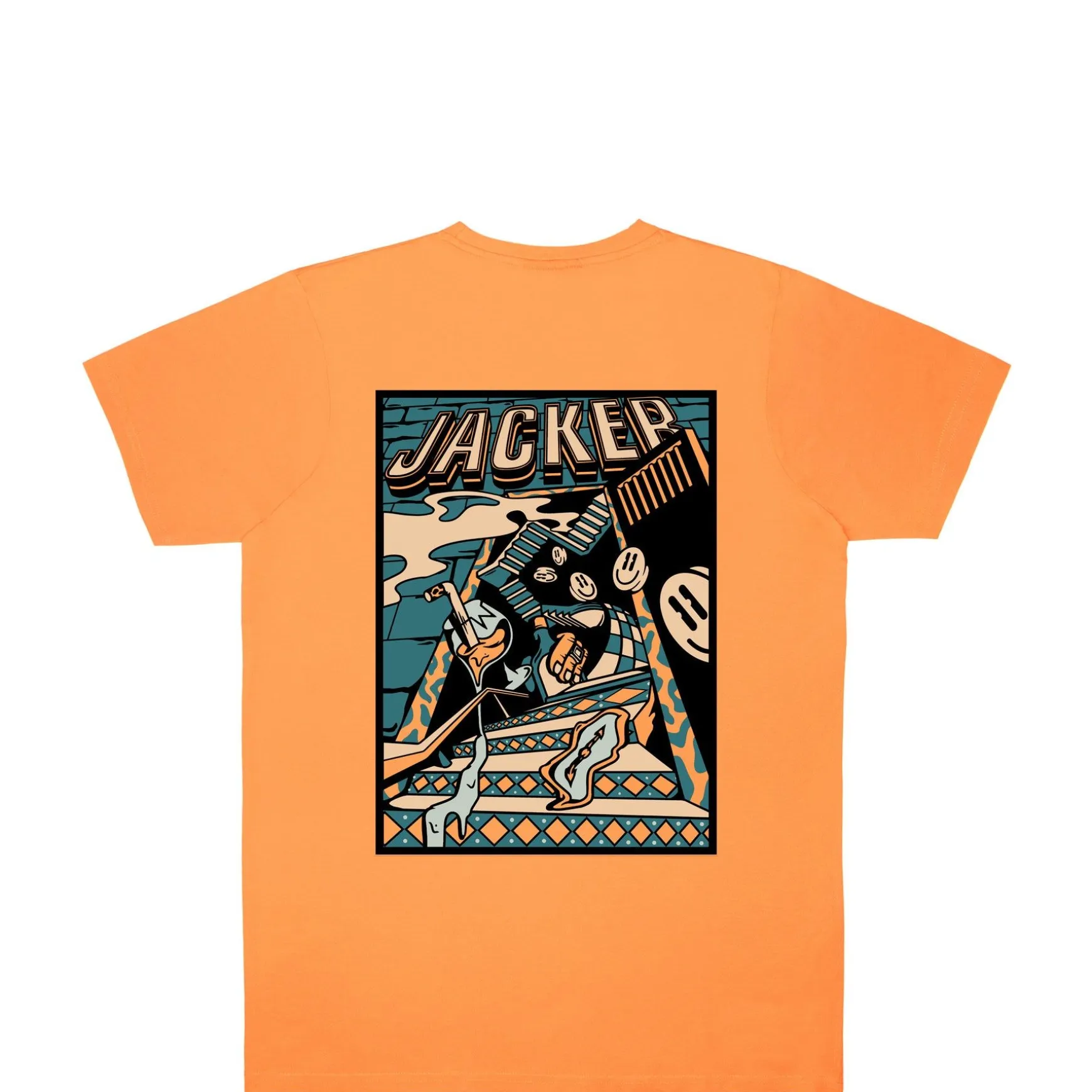 Jacker Therapy T-Shirt-Orange