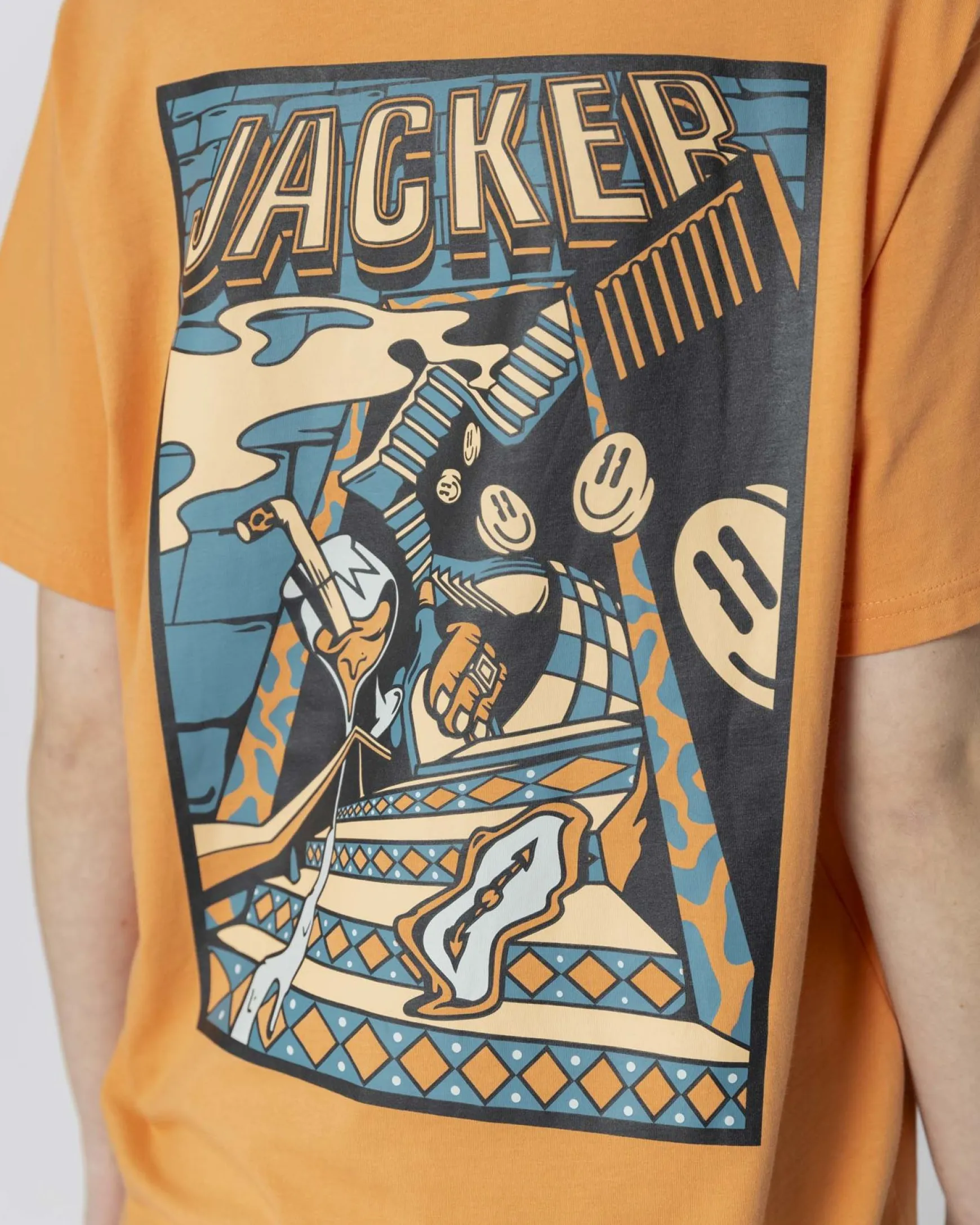 Jacker Therapy T-Shirt-Orange