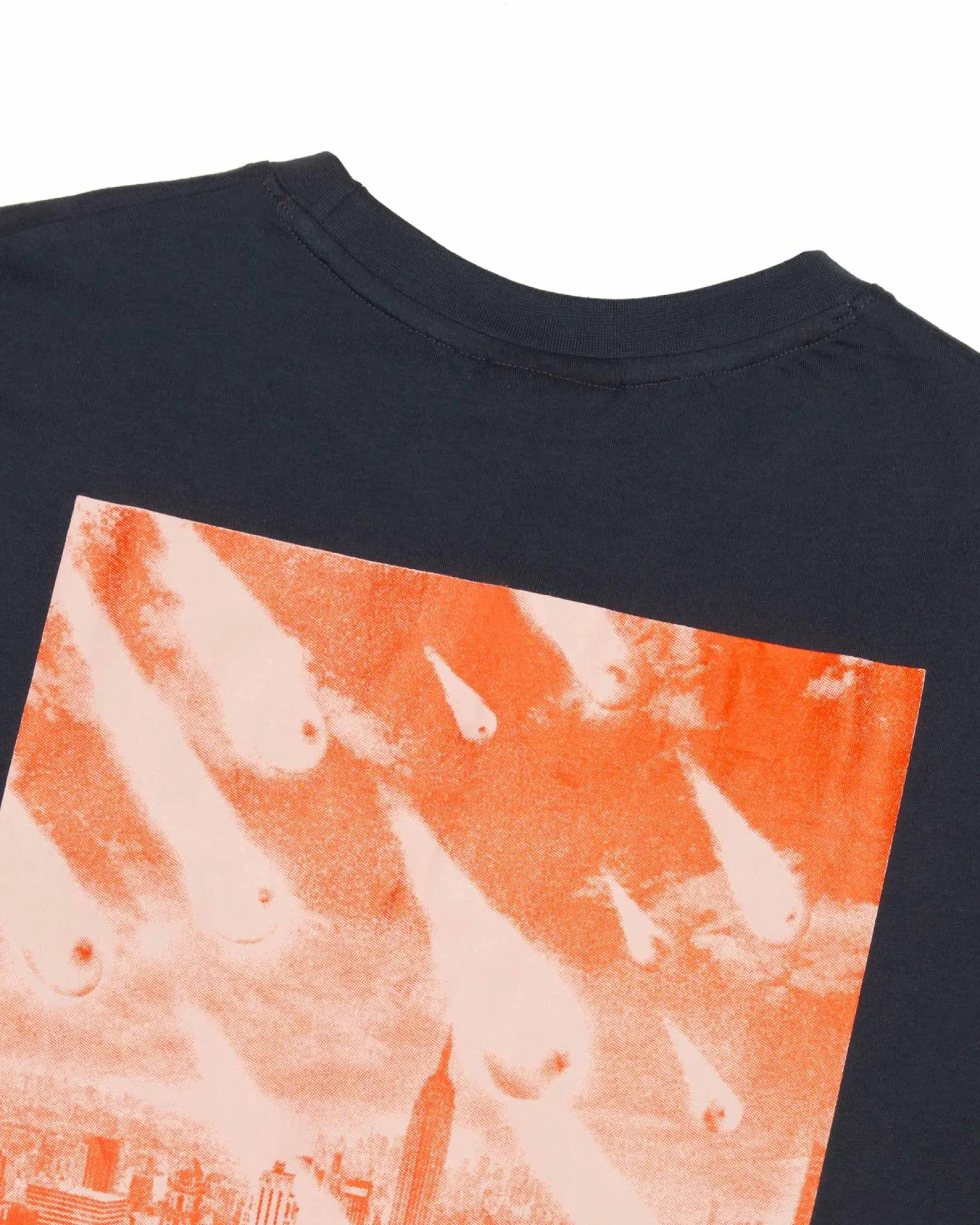 Jacker Tits Attack-T-Shirt-Navy