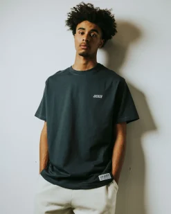 Jacker Tits Attack-T-Shirt-Navy