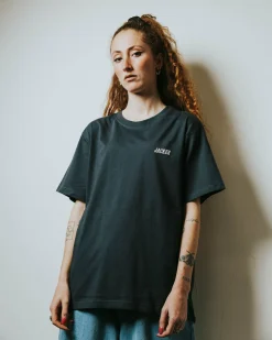 Jacker Tits Attack-T-Shirt-Navy