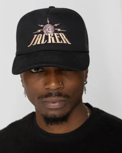 Jacker Vanity-Trucker Cap-Black