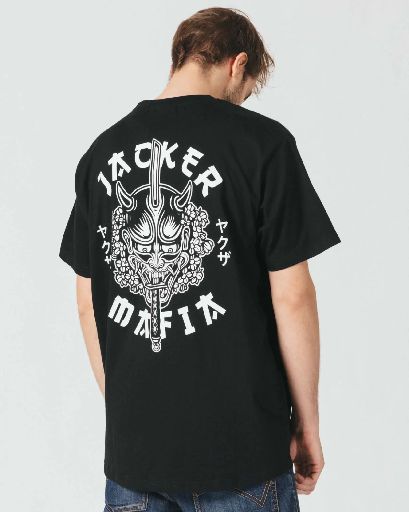 Jacker Yakuza-T-Shirt-Black